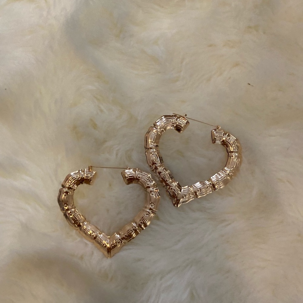 Gold Bamboo earrings